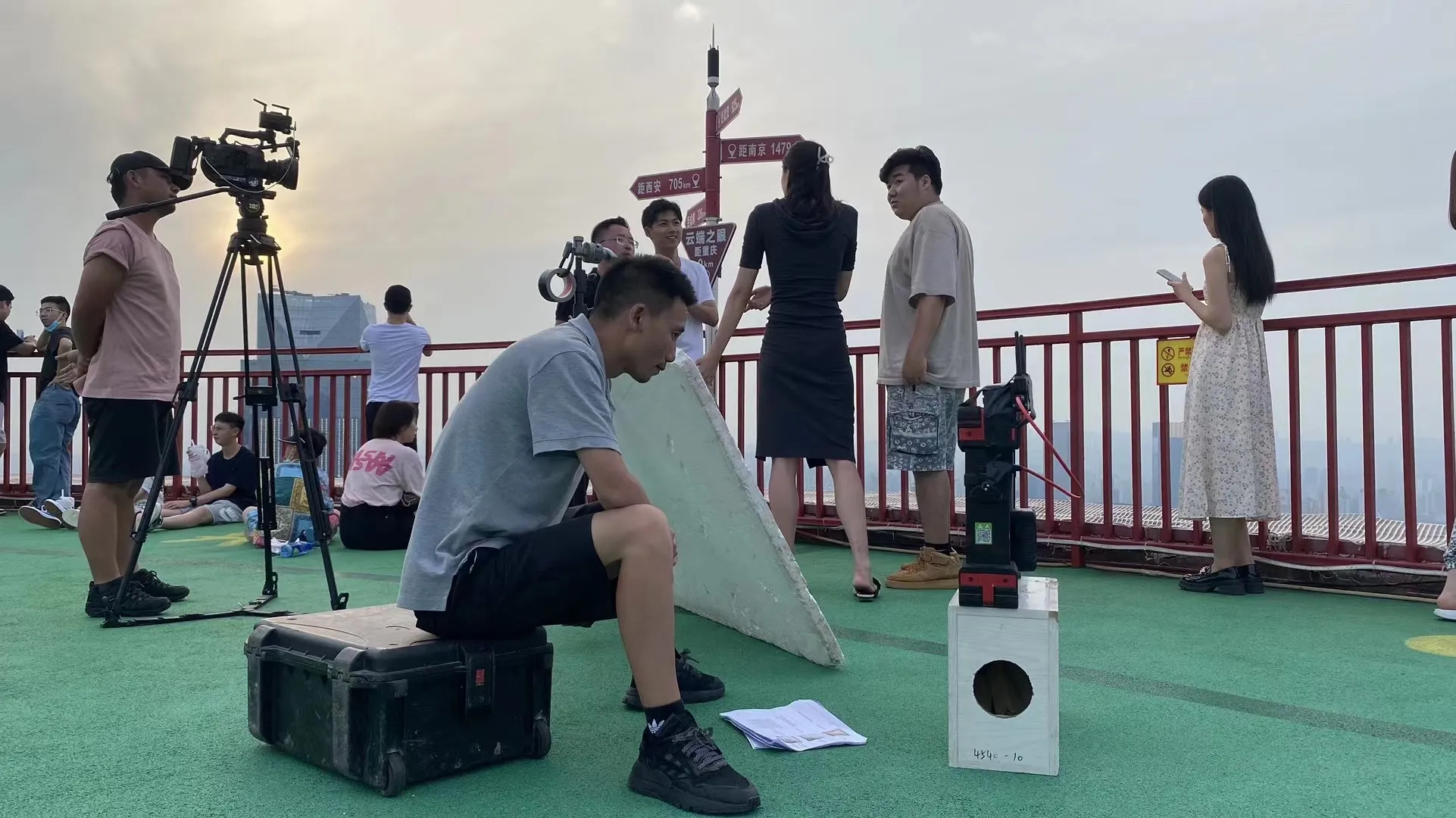 专业影视拍摄现场